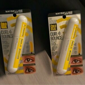 Maybelline Volum' Express Colossal Curl Bounce Washable Mascara, Blackest Black